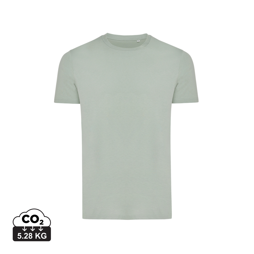 T-shirt unisexe publicitaire en coton recyclé 180g Iqoniq Bryce Iceberg green
